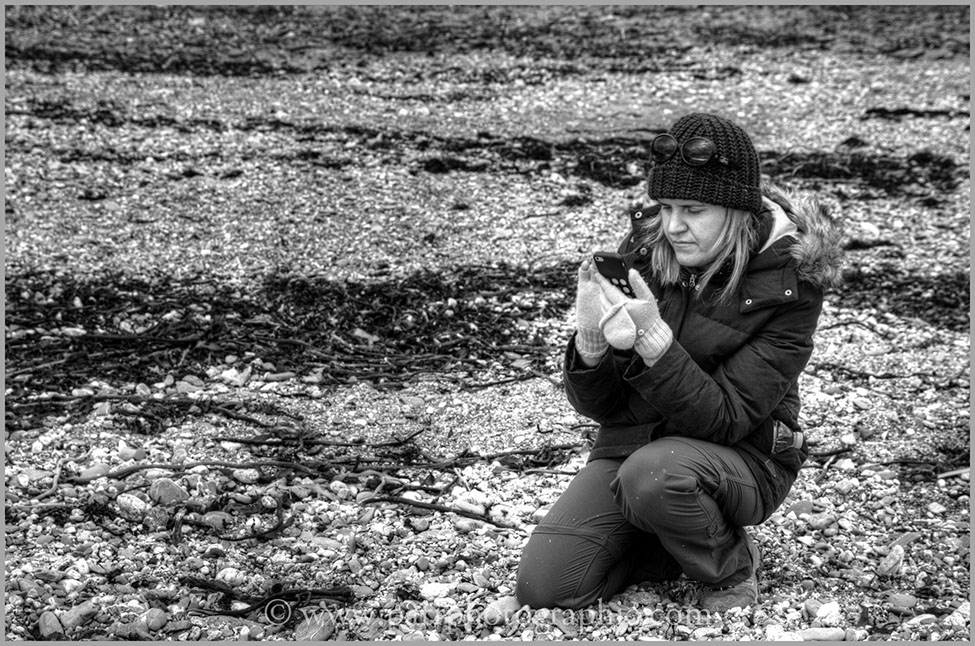 Location Portrait on a local beach 