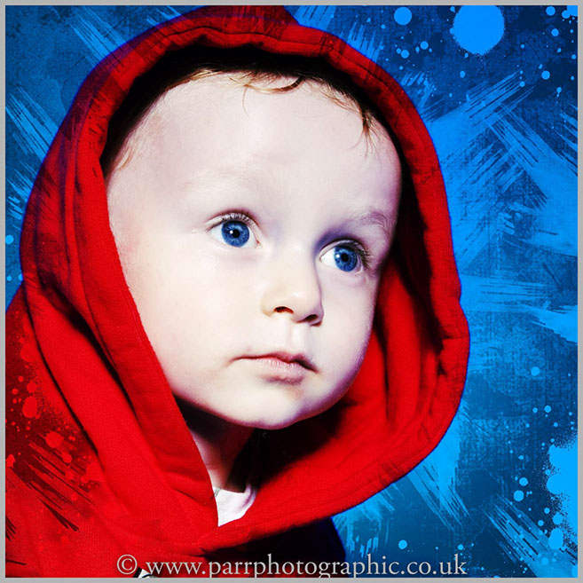 Studio Portrait with photoshop manipulation 